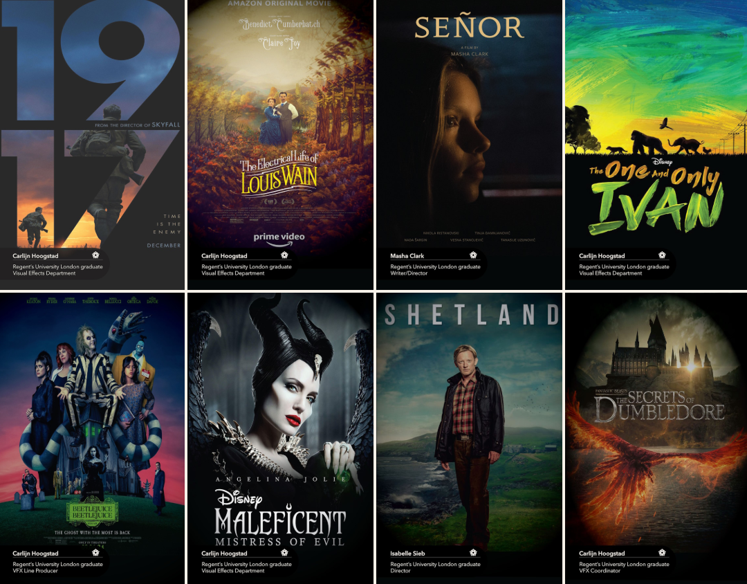 Graduate film posters