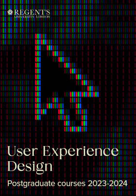 UX Design brochure cover