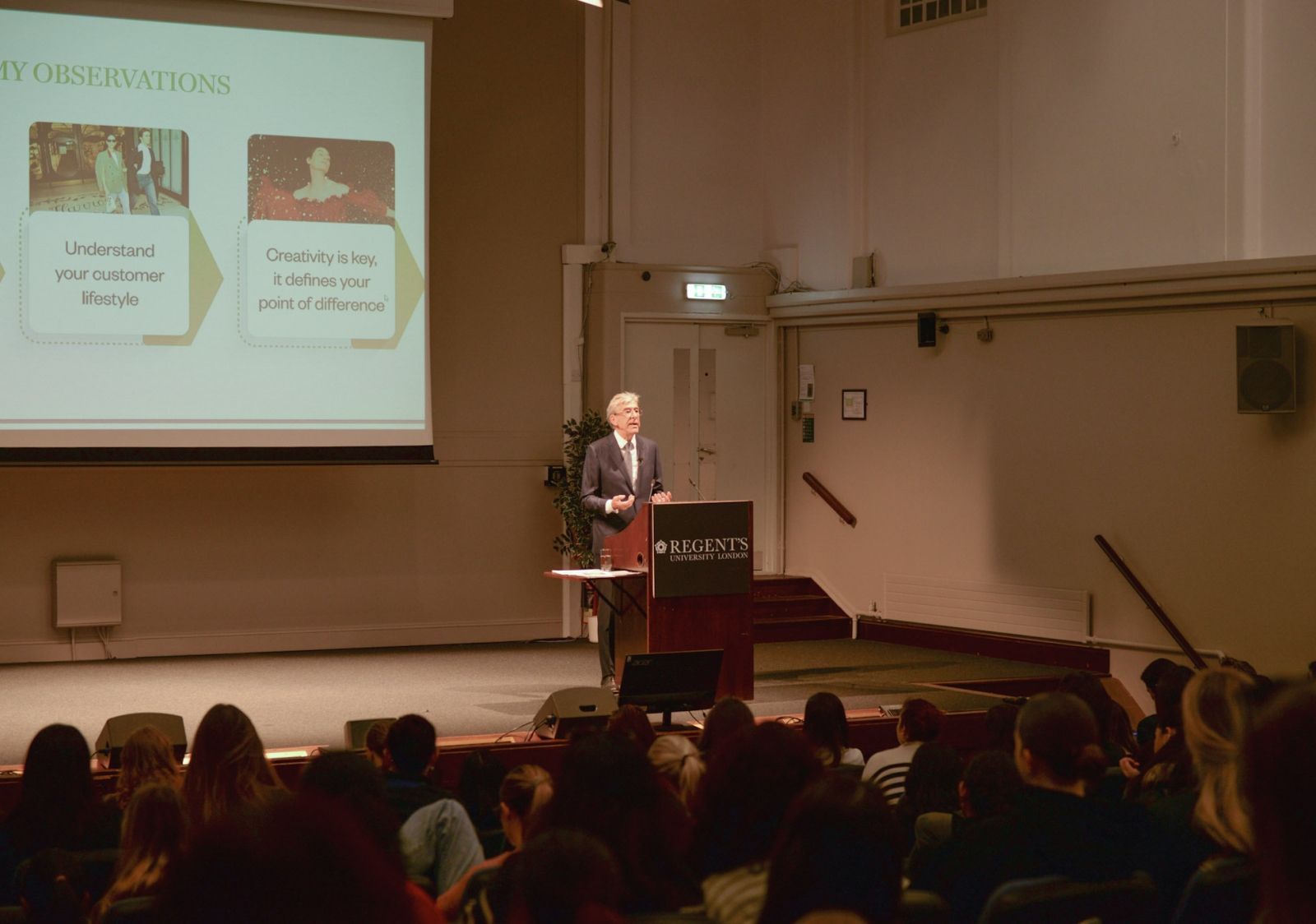 Harrods returns to Regent's Regent's University London