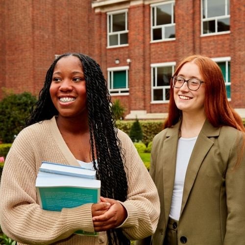Regent's students in Quad