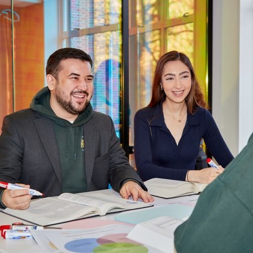Marketing students
